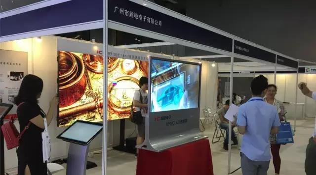 瀚馳OLED透明屏驚艷國(guó)際智慧顯示與觸控展